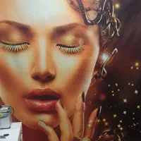 پرده آرایشگاه
