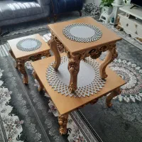 سه عدد جلو مبلی مدل سلطنتی|مبلمان خانگی و میز عسلی|همدان, |دیوار