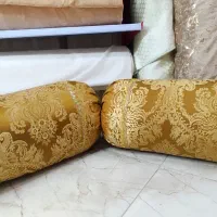 بالش اقتصادی، لوله ای تکیه ای جنس ساتن