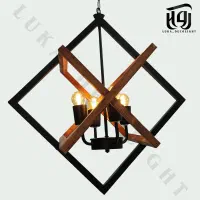 اویز چوب فلز