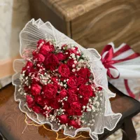 دسته گل رز مینیاتوری ارسال فوری برای امشب و فردا