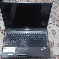 لپ تاپ msi با هارد evo 870 500gb ssd