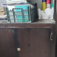 کمد شیشه ای|کتابخانه، شلف، قفسههای دیواری|خوی, |دیوار