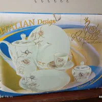 سرویس غذاخوری چینی 123 تکه