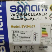 جارو برقی(صنام) نقره ای، موتور سامسونگ، ۲۴۰۰ وات|جاروبرقی، جارو شارژی، بخارشو|اراک, |دیوار