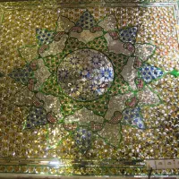 آینه کاری دکوراتیو قاب آینه برش ترنج قاب|خدمات پیشه و مهارت|شیراز, شاهچراغ|دیوار