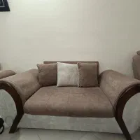 مبل تمیز در حد نو ۹ نفره|مبلمان خانگی و میز عسلی|مشهد, فرهنگیان (شهرک غرب)|دیوار