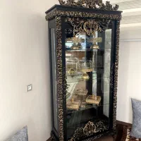 بوفه چوبی سلطنتی|بوفه، ویترین، کنسول|سلماس, |دیوار