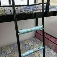 تخت دو طبقه فلزی