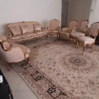 فروش مبل نه نفره به همراه ناهارخوری هشت نفره|مبلمان خانگی و میز عسلی|تهران, شهرک شهید باقری|دیوار