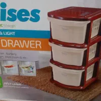 فایل  سه طبقه نونو وسینی نقره ای وسبدپیک نیک