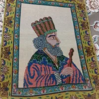تابلوفرش دستاف باف|تابلو فرش|مشکیندشت, |دیوار