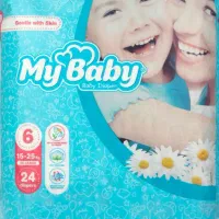 پوشک مای بیبی یک کارتن سایز۶