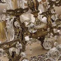 یک عدد لوستر تمام  برنز  سنگین|لوستر و چراغ آویز|ماهدشت, |دیوار