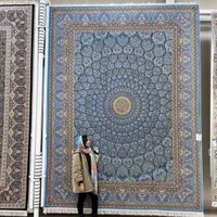 فرش طلاکوب سفیر ایران 1200شانه در تالار فرش|فرش|شیراز, شهرک سراج‎|دیوار