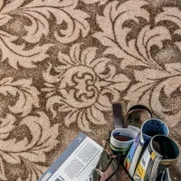 ** موکت تافتینگ ظریف مصور **|موکت|چناران, |دیوار