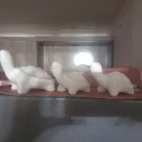 مجسمه نمک پاش با روتختی