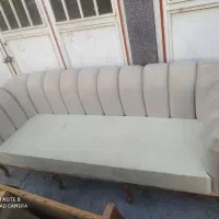 فروش مبل کوئین ۸نفره. با چستر و میز کامل.