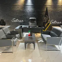 مبلمان اداری نیم ست عسلی