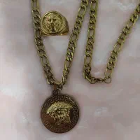 زنجیر و انگشتر مردانه