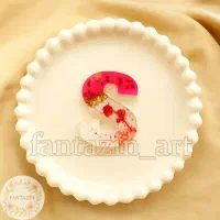 انواع سرکلیدی حروف رزینی|زیورآلات و اکسسوری|اصفهان, سودان|دیوار