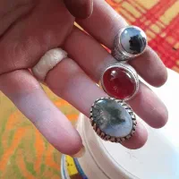 انگشترشجر،عقیق کاردست