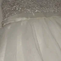 پیراهن عروس سفید بچه گونه|کفش و لباس بچه|گلستان (تهران), |دیوار