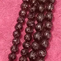 تسبیح داز  مس و نقره کوب