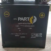 یک عدد باتری موتورسیکلت 12ولت3آمپر برندپارت