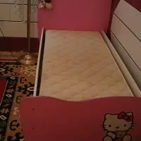 تخت خواب بچه و آباژور|تخت و سرویس خواب|کارون, |دیوار
