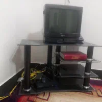 فروش تلویزیون ۱۴ اینچ سونی با میز تلویزیون
