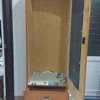 کمد لباسی تمام چوب یک درب آینه دار|جاکفشی، کمد، دراور|بوشهر, |دیوار