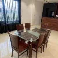 میز ناهارخوری ۶ نفره چوبی|میز و صندلی غذاخوری|سلمانشهر, |دیوار