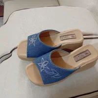 دمپای مجلسی یا روفرشی گلدوزی شده|کیف، کفش، کمربند|اراک, |دیوار