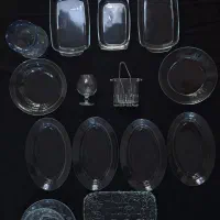 تعدادی ظروف آشپزخانه