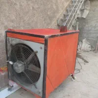 بخاری صنعتی فن دار گازوئیل و گاز شهری