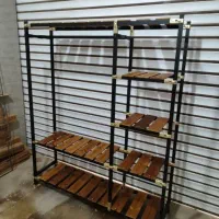 رگال|کتابخانه، شلف، قفسه‌های دیواری|نورآباد, |دیوار