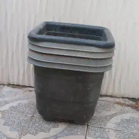 گلدان پلاستیکی بزرگ