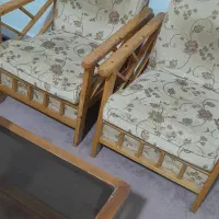 مبل نیم ست. میزو صندلی|مبلمان خانگی و میز عسلی|کرمانشاه, |دیوار