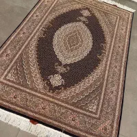 فرش دستباف (بساک)تک ۶ متری ۴۰ رج رخ ۵۰ رج