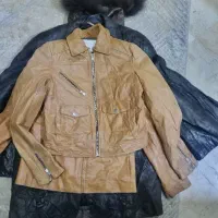 ۴۰ عدد کاپشن چرم طبیعی ایراد دار