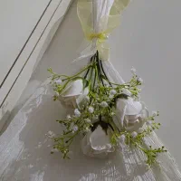 گل سفید|گل مصنوعی|رشت, بالاکویه|دیوار