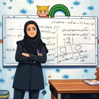 پاسخگویی به سوالات آزمون های  ریاضی و زبان