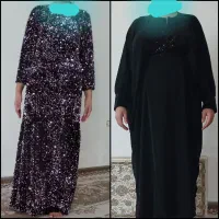 مانتوعباوپیرهن مجلسی زیبا