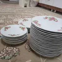 چینی گل قرمز|ظروف سرو و پذیرایی|فولادشهر, C8|دیوار