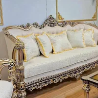 مبل سلطنتی خاطره ۷نفره با ۳جلومبلی کامل|مبلمان خانگی و میز عسلی|ارومیه, |دیوار