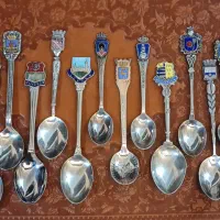 قاشق های آنتیک قدیمی|کلکسیون اشیاء عتیقه|تهران, مرزداران|دیوار