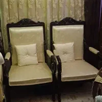 مبل استیل پنج نفره با میز وسط|مبلمان خانگی و میز عسلی|پرند, فاز ۵|دیوار