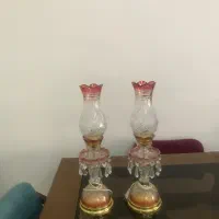 شعمدان کریستال لاله|چراغ خواب و آباژور|تهران, سازمان آب|دیوار