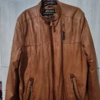 کاپشن  چرم طبیعی اورجینال